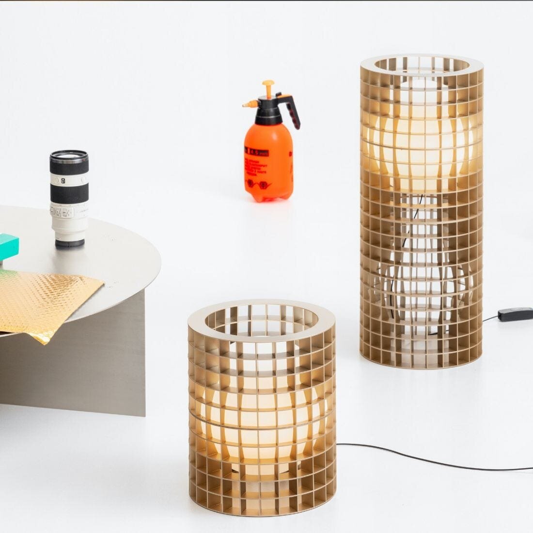 Matrix Table Lamp by Fontana Arte Table Lamps
